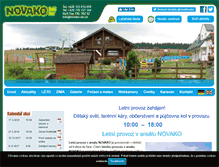 Tablet Screenshot of novako-ski.cz